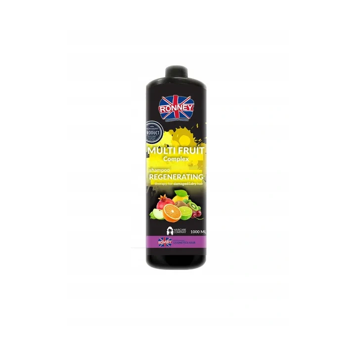 RONNEY Multi Fruit Complex szampon do włosó regenerujący 1000ml