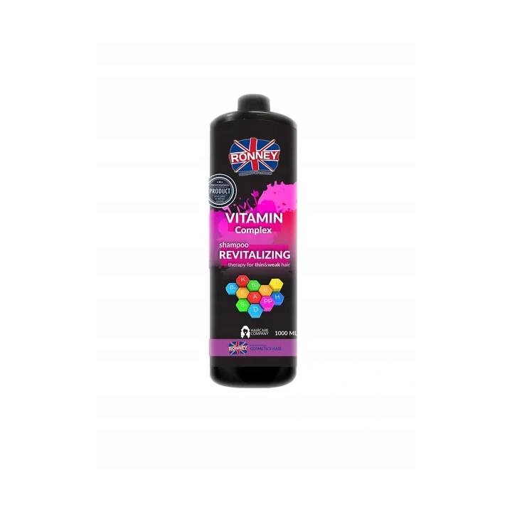 RONNEY Vitamin Complex rewitalizujący szampon do włosów cienkich i osłabionych 1000ml