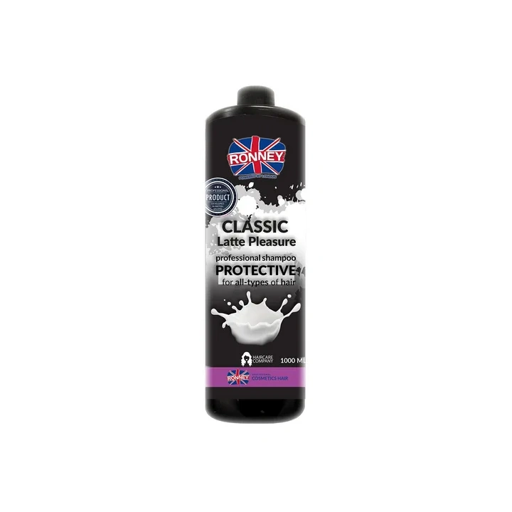 RONNEY Classic Latte Pleasure ochronny szampon do włosów 1000ml