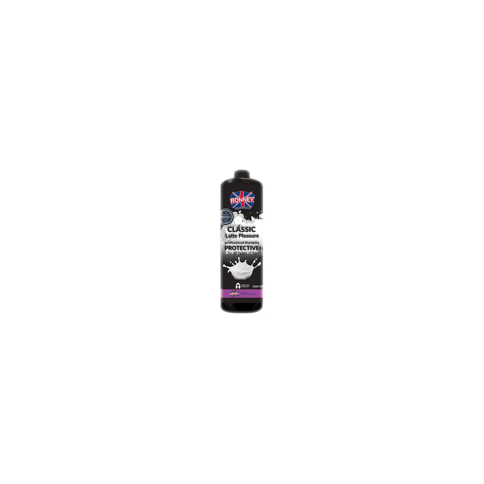 RONNEY Classic Latte Pleasure ochronny szampon do włosów 1000ml