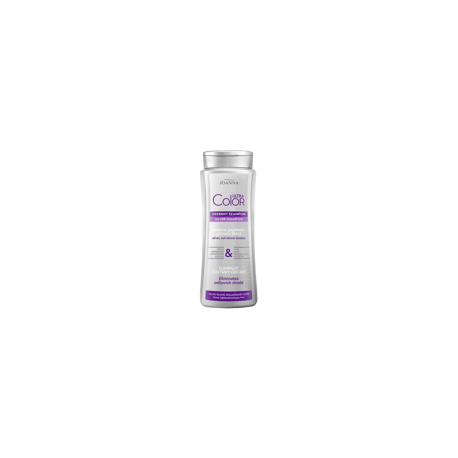 JOANNA Ultra Color szampon do włosów Srebrne odcienie blond 400ml