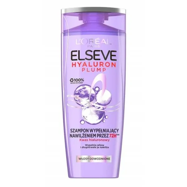 LOREAL Elseve Hyaluron Plump szampon do włosów 400ml