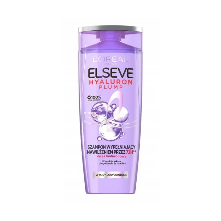 LOREAL Elseve Hyaluron Plump szampon do włosów 400ml