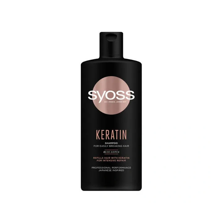 SYOSS Keratin szampon do włosów łamliwych 440ml