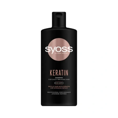 SYOSS Keratin szampon do włosów łamliwych 440ml
