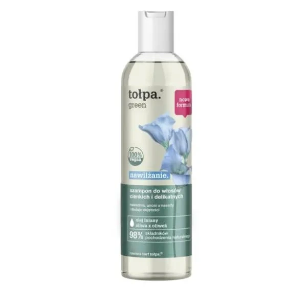 TOŁPA Green nawilżający szampon do włosów 300ml