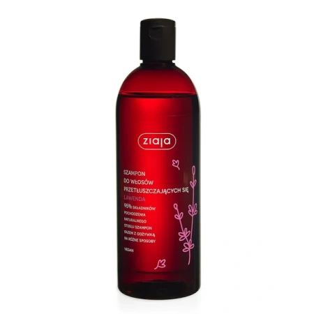 ZIAJA Szampon do włosów Lawendowy 500ml