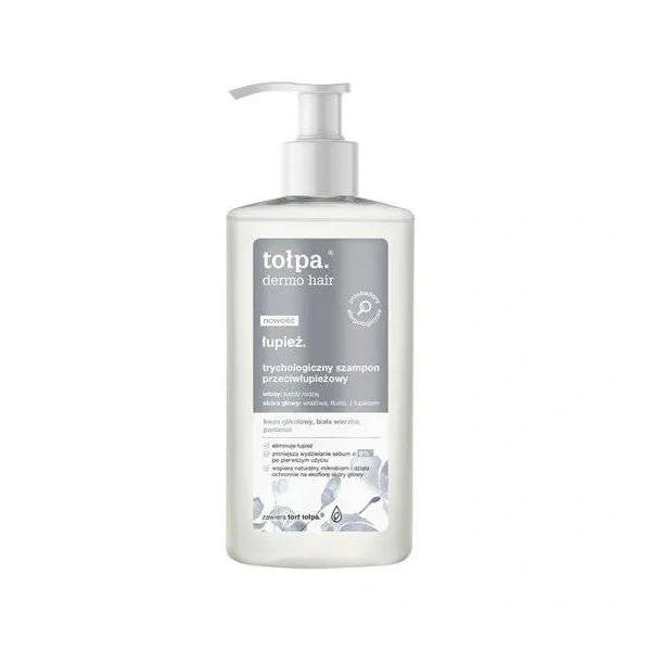 Tołpa TOŁPA Dermo Hair trychologiczny szampon do włosów przeciwłupieżowy 250ml — Składniki i ocena