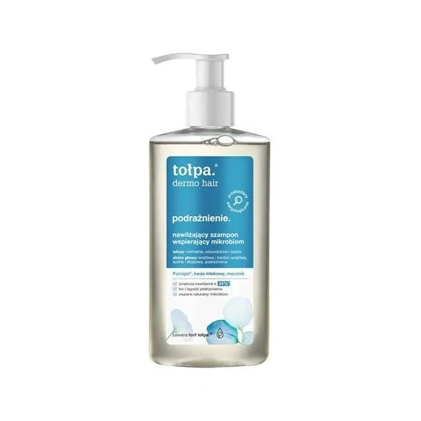 TOŁPA Dermo Hair nawilżający szampon do włosów wspierający mikrobiom 250ml