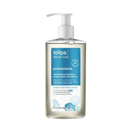 TOŁPA Dermo Hair nawilżający szampon do włosów wspierający mikrobiom 250ml