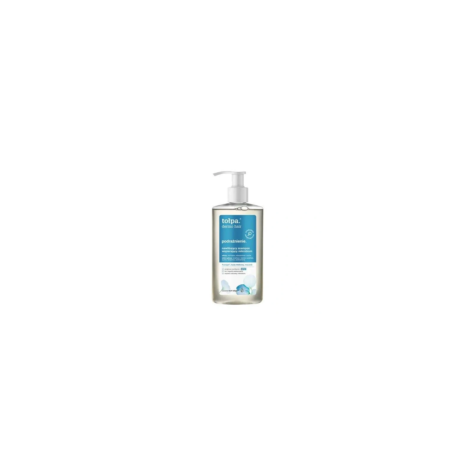 TOŁPA Dermo Hair nawilżający szampon do włosów wspierający mikrobiom 250ml