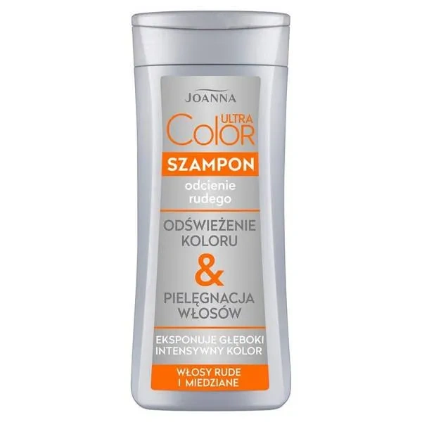JOANNA Ultra Color szampon do włosów Odcienie Rudego 200ml