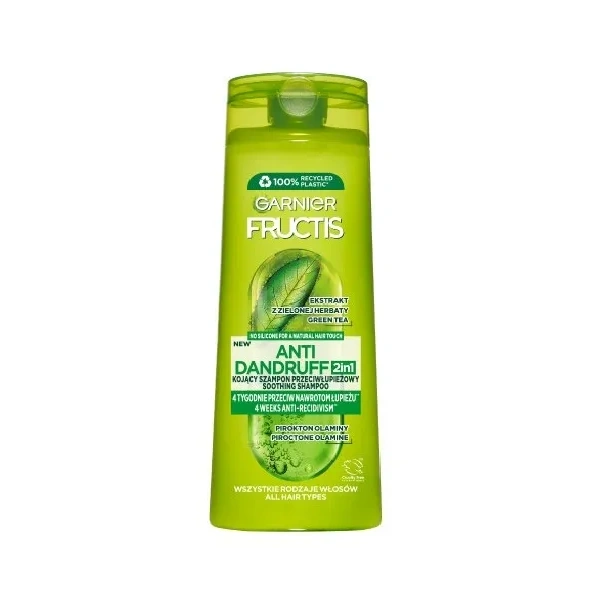 GARNIER Fructis szampon 2w1 Anti Dandruff 400ml