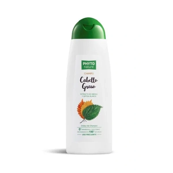 PHYTO NATURE Szampon do włosów tłustych wyciąg z Brzozy i Białej Pokrzywy 400ml