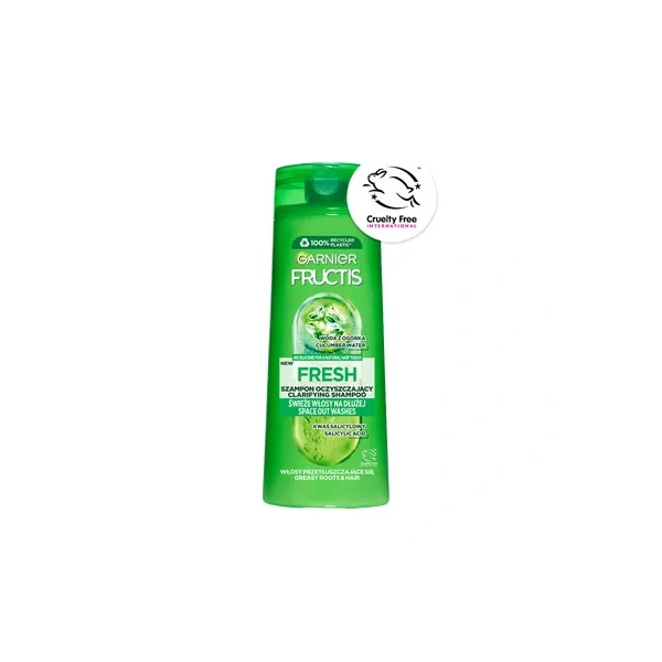 GARNIER Fructis szampon do włosów przetłuszczających Fresh 400ml