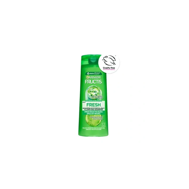 GARNIER Fructis szampon do włosów przetłuszczających Fresh 400ml