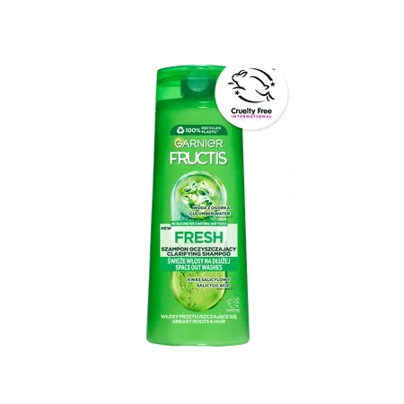 GARNIER Fructis szampon do włosów przetłuszczających Fresh 400ml
