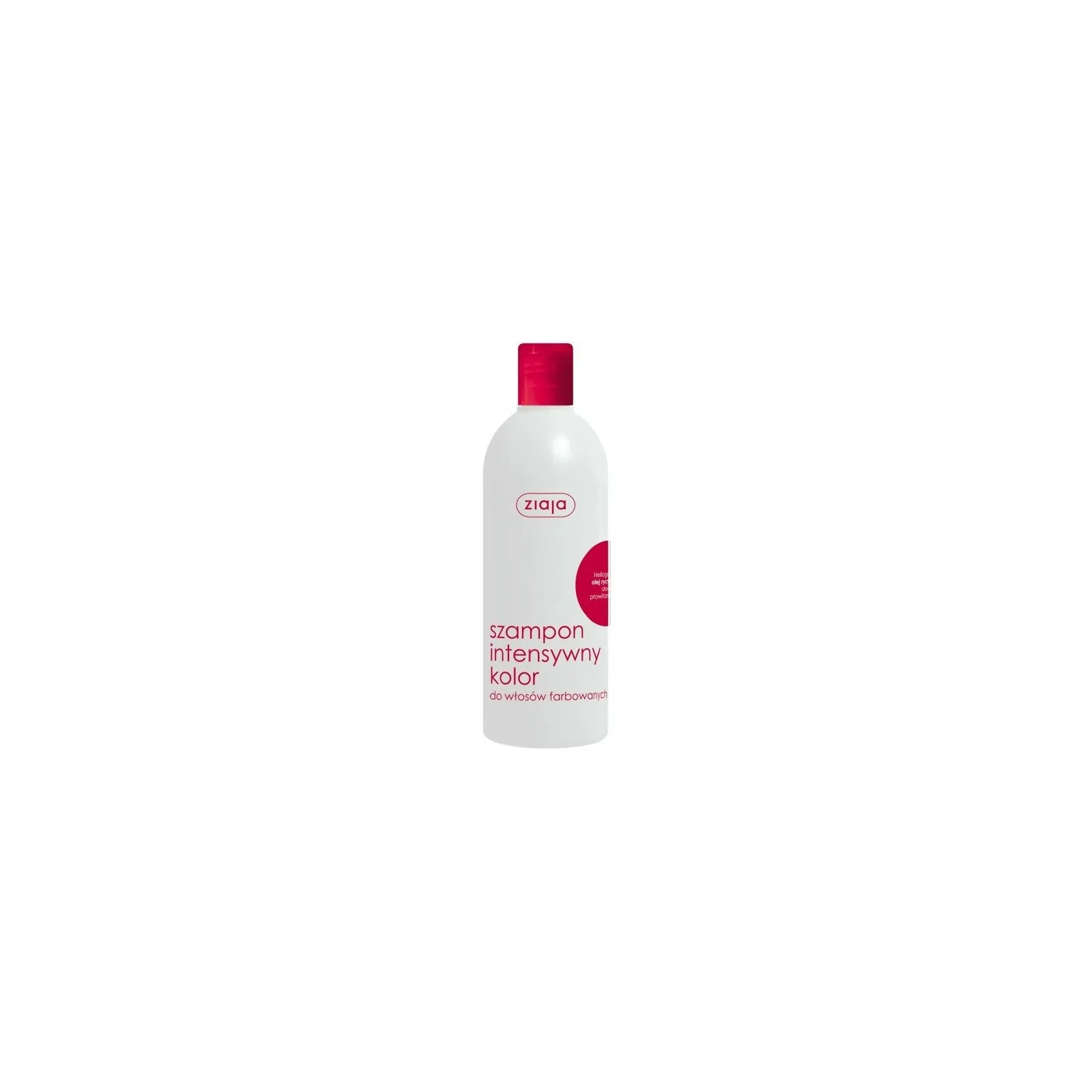 ZIAJA Szampon intensywny kolor Olejek Rycynowy 400ml