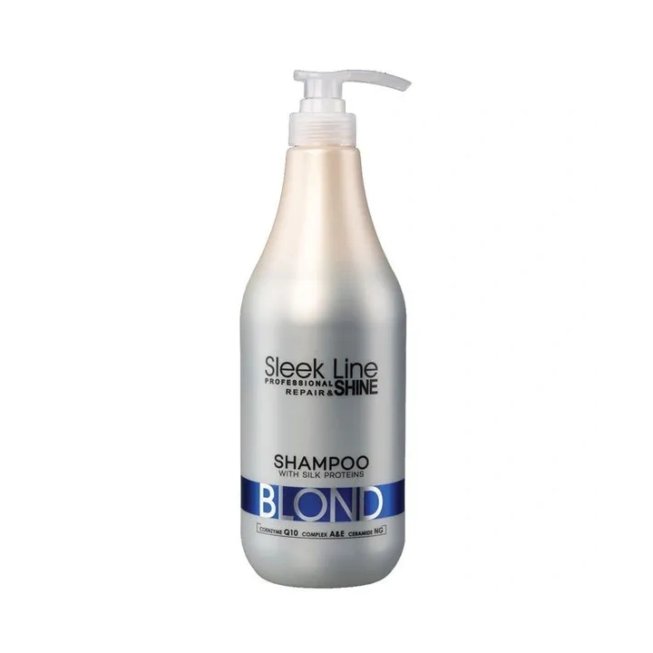 STAPIZ Sleek Line Blond Szampon do włosów platynowy odcień 1000ml