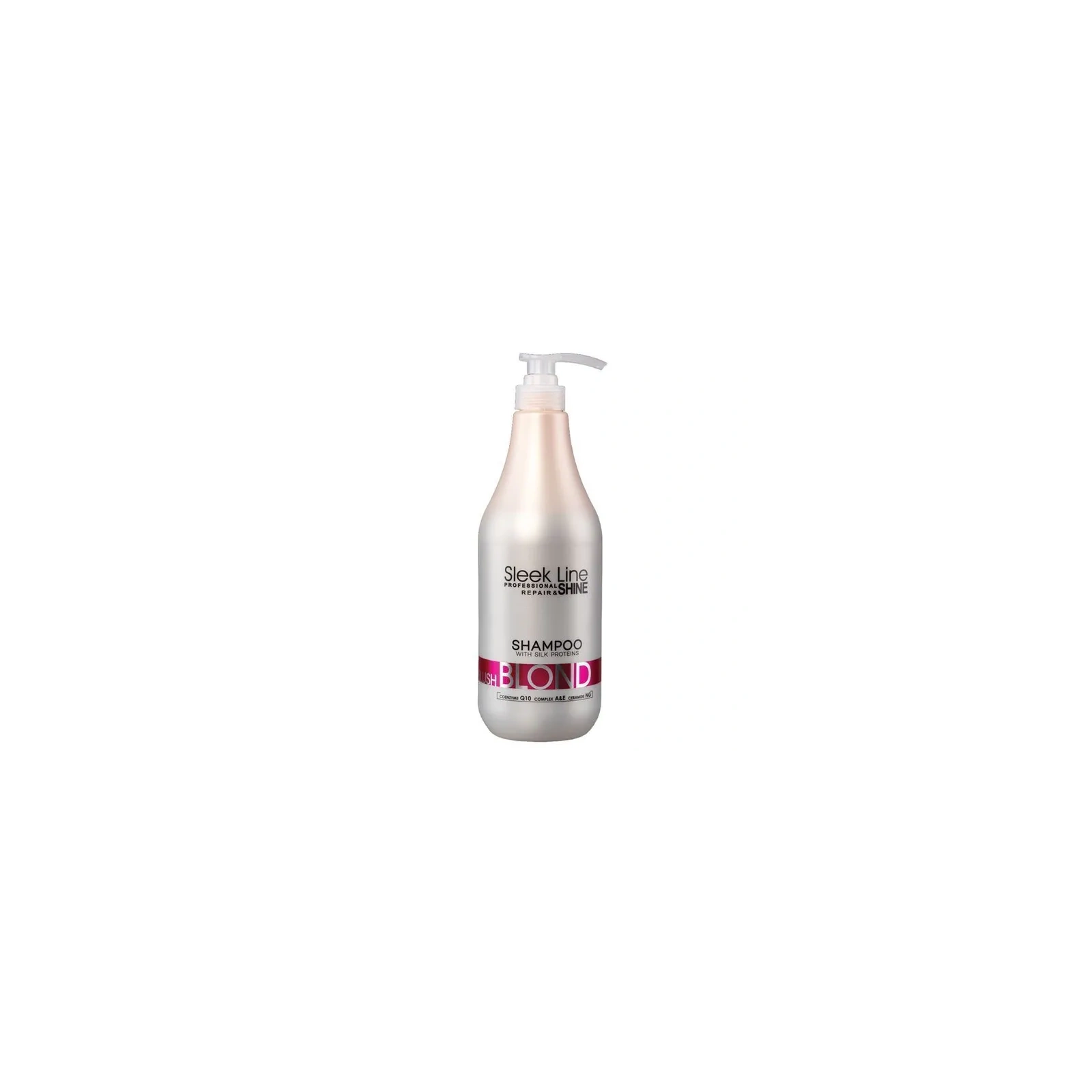 STAPIZ Sleek Line Blond Szampon do włosów różowy odcień 1000ml