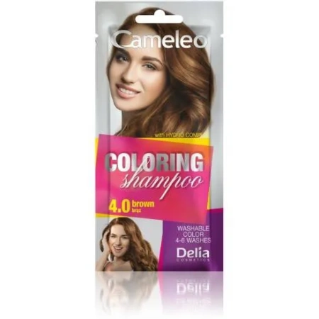 DELIA Cameleo Coloring szamponetka koloryzująca 4.0 Brown 40ml