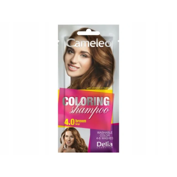 DELIA Cameleo Coloring szamponetka koloryzująca 4.0 Brown 40ml