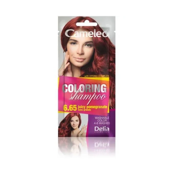DELIA Cameleo Coloring szamponetka koloryzująca 5.65 Juicy Pomegranate 40ml
