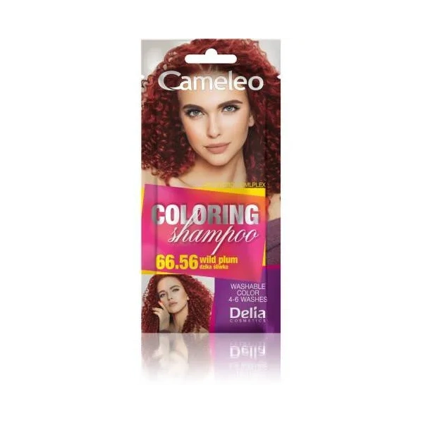 DELIA Cameleo Coloring szamponetka koloryzująca 66.56 Wild Plum 40ml