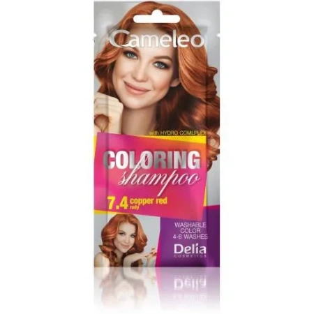 DELIA Cameleo Coloring szamponetka koloryzująca 7.4 Cooper Red 40ml