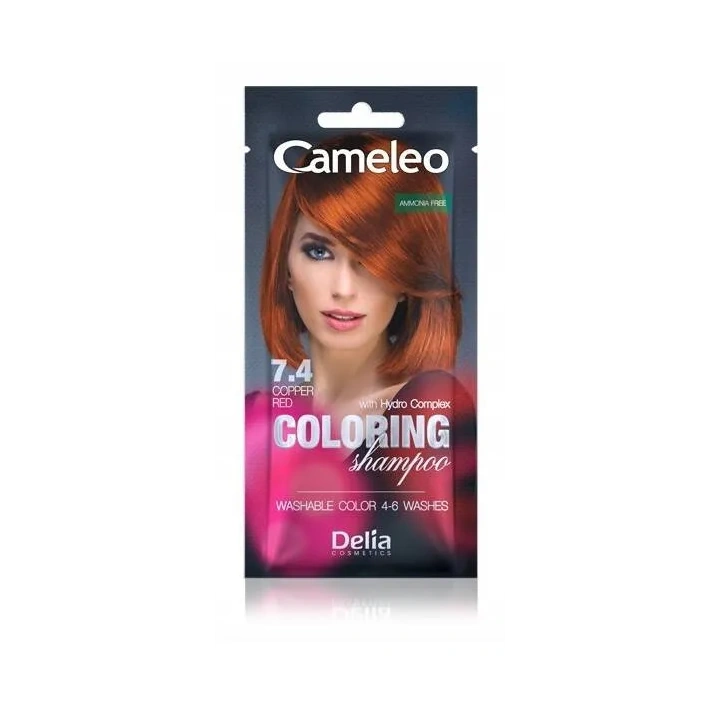 DELIA Cameleo Coloring szamponetka koloryzująca 7.4 Cooper Red 40ml
