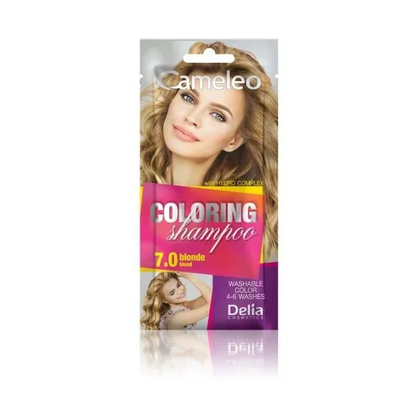 DELIA Cameleo Coloring szamponetka koloryzująca 7.0 Blonde 40ml