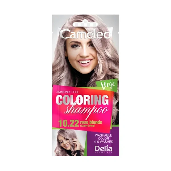 DELIA Cameleo Coloring szamponetka koloryzująca 10.22 Rose Blonde 40ml