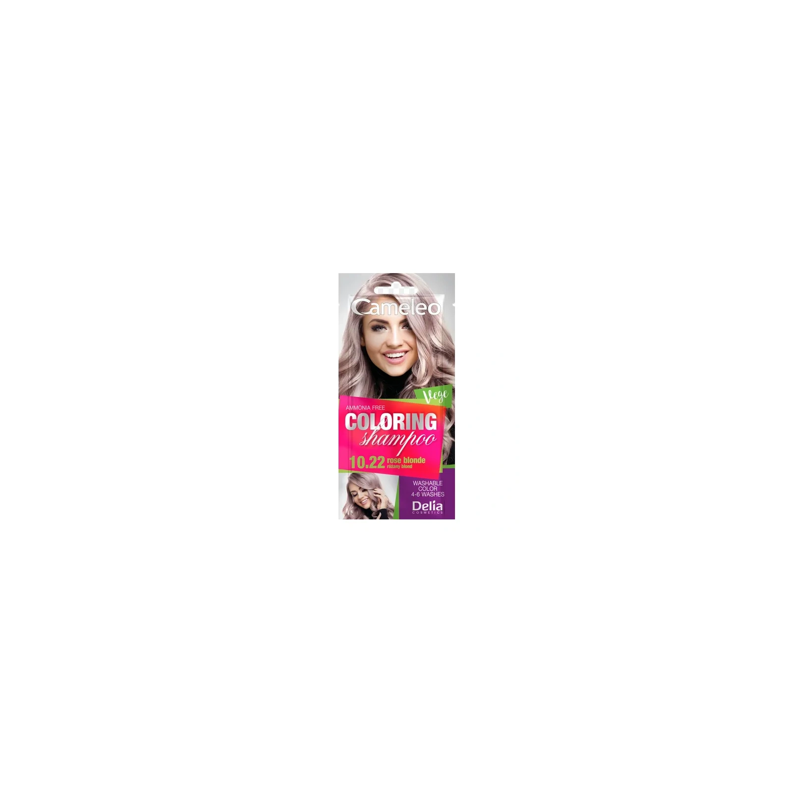 DELIA Cameleo Coloring szamponetka koloryzująca 10.22 Rose Blonde 40ml