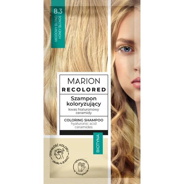 MARION szampon koloryzujący 8.3 Miodowy 35ml