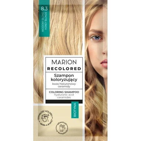 MARION szampon koloryzujący 8.3 Miodowy 35ml