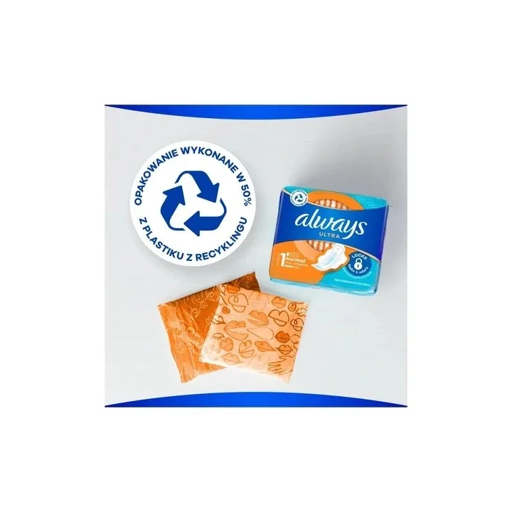 ALWAYS Ultra Normal+ podpaski ze skrzydełkami Duo 2x10szt 