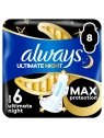 ALWAYS Ultimate Night podpaski ze skrzydełkami rozmiar_6 8szt