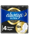 ALWAYS podpaski ze skrzydełkami Ultra Secure Night XL Duo 2x6szt