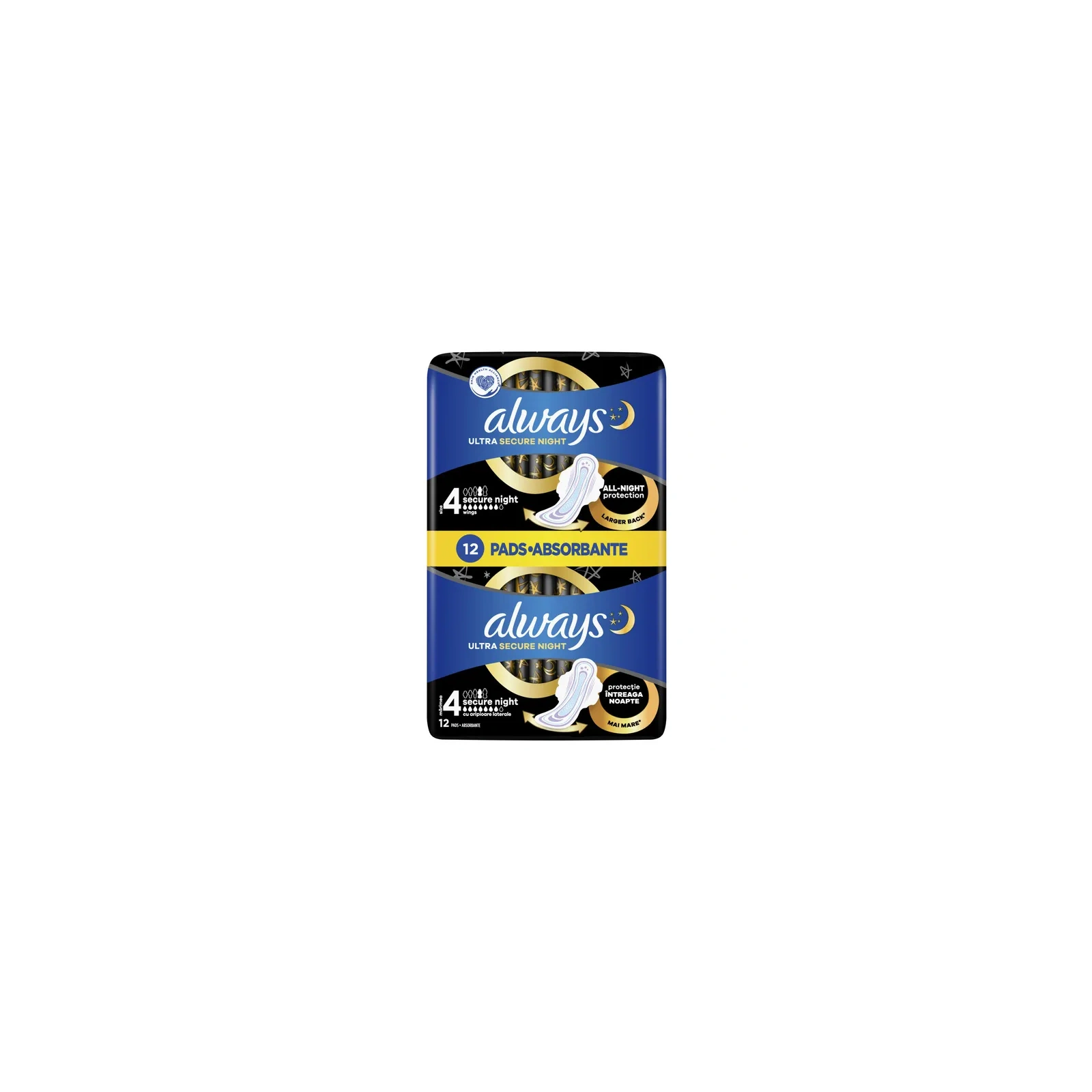 ALWAYS podpaski ze skrzydełkami Ultra Secure Night XL Duo 2x6szt