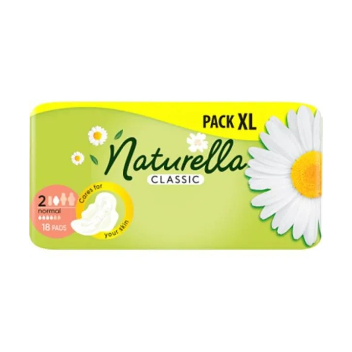 NATURELLA Camomile classic podpaski normal 18szt