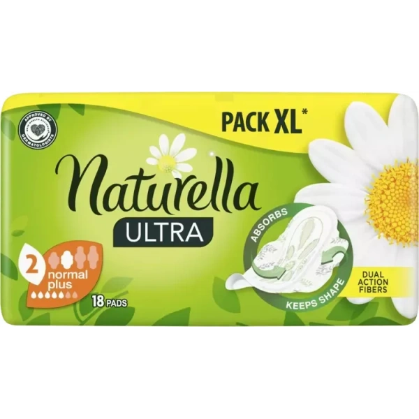 Naturella Camomile Ultra podpaski normal plus 18szt