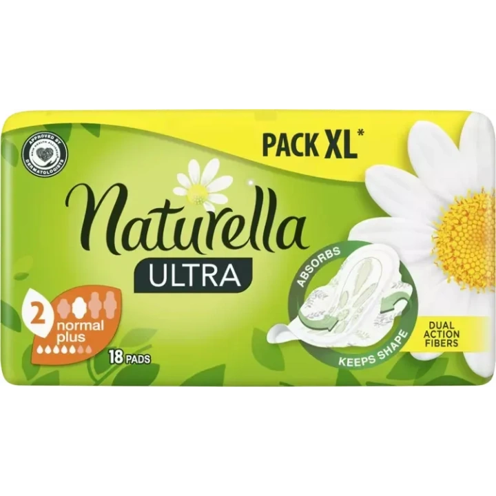 Naturella Camomile Ultra podpaski normal plus 18szt