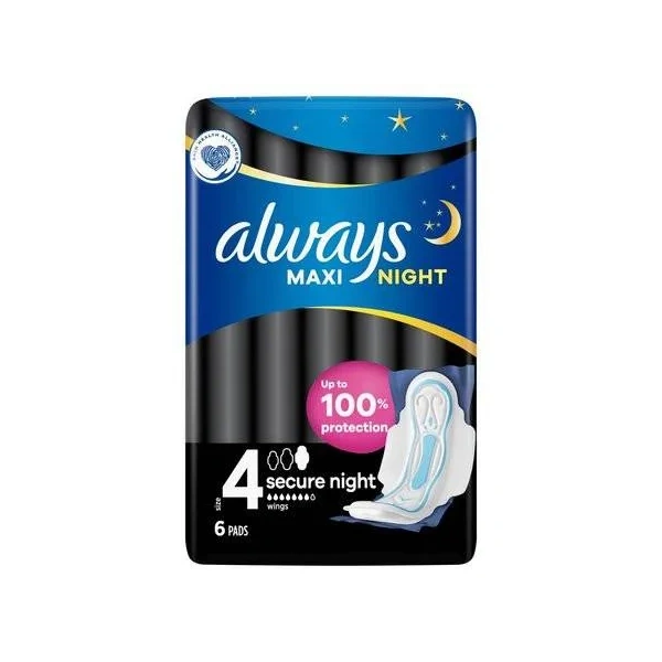 ALWAYS Maxi Night podpaski 6szt