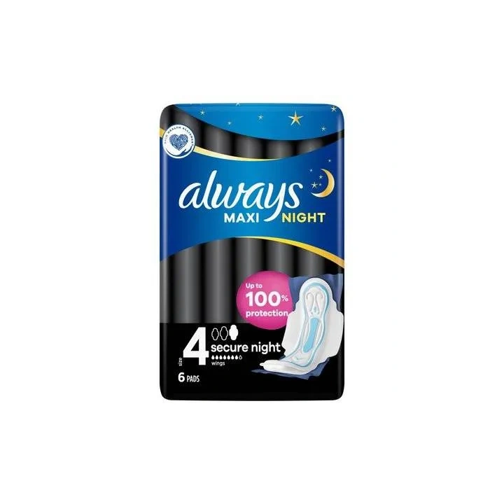 ALWAYS Maxi Night podpaski 6szt