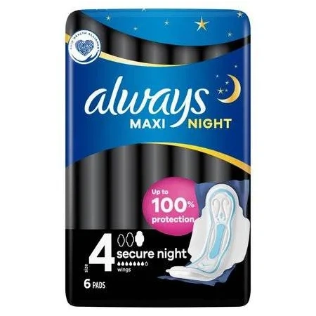 ALWAYS Maxi Night podpaski 6szt