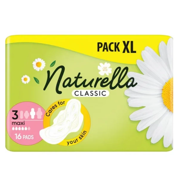 NATURELLA Camomile classic podpaski maxi 16szt