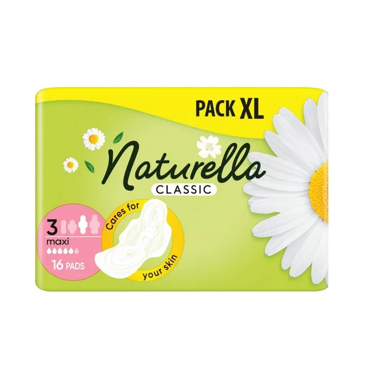 NATURELLA Camomile classic podpaski maxi 16szt