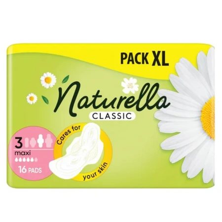 NATURELLA Camomile classic podpaski maxi 16szt