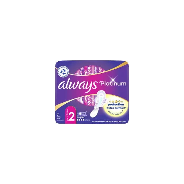 ALWAYS Platinum podpaski Ultra Super Plus 7szt