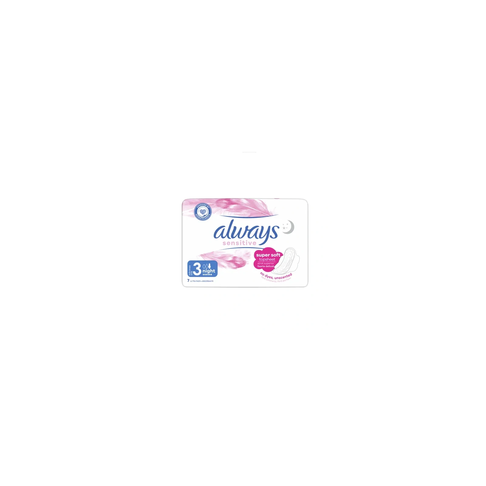 ALWAYS Sensitive Ultra Night podpaski higieniczne 7szt